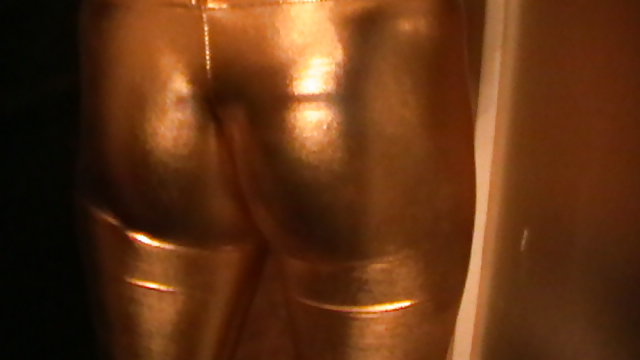 Porn image New Gold Leggings