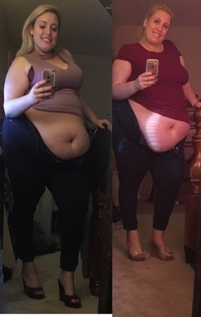 weight gain before and after           