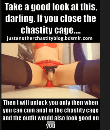 Surgical Permanent Chastity Device Captions