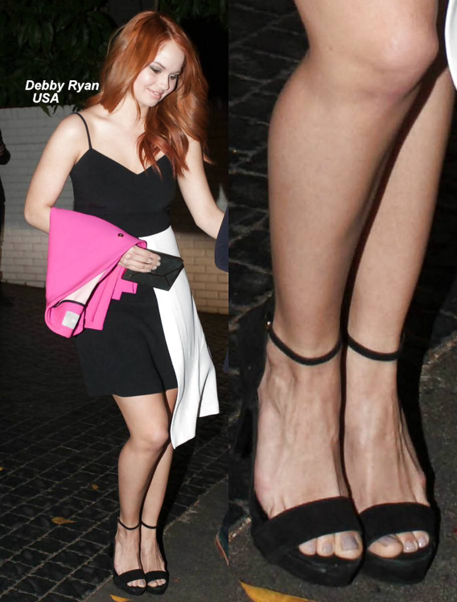 Debby ryan up skirt