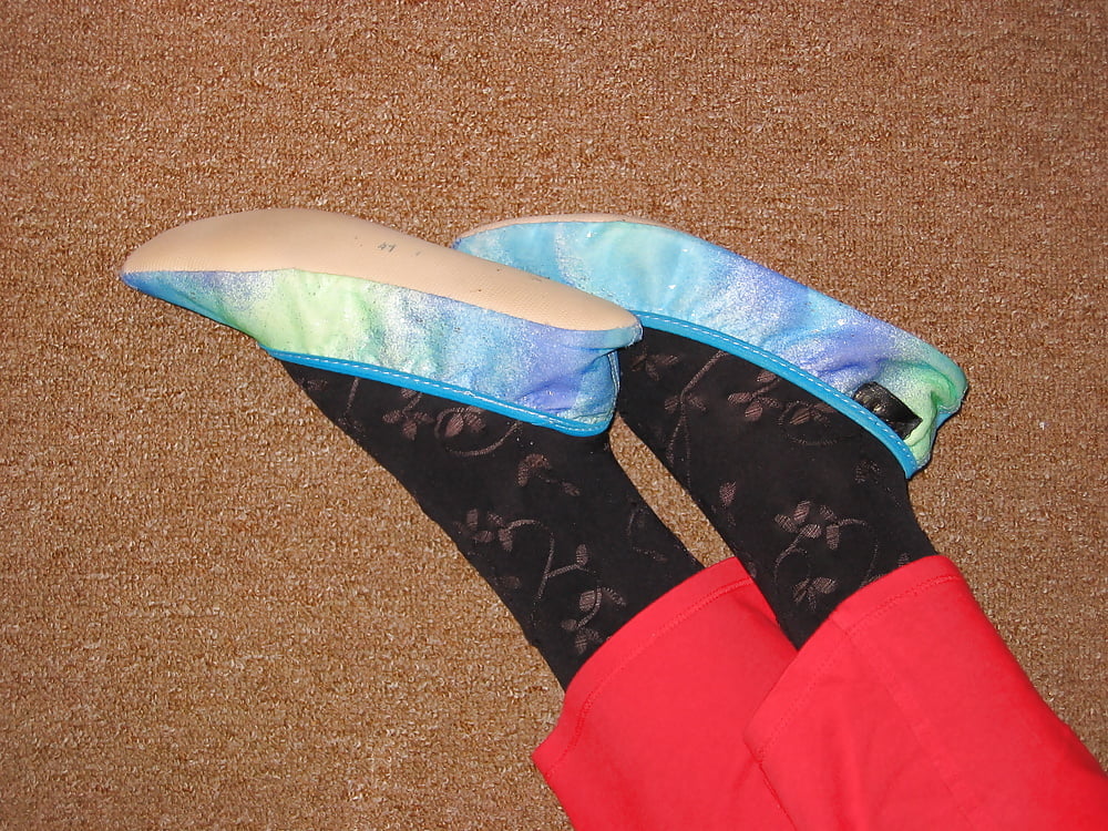 Porn image ballerina slipper flats..... my love