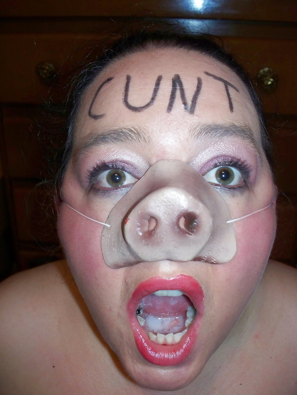 Porn image Fat ugly pig degraded and humiliated 109458562