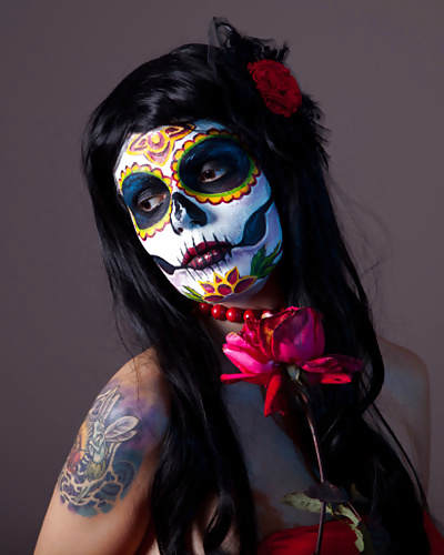 Porn image Dia de Muertos