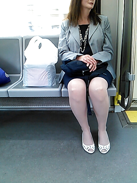 Porn image Voyeur - Another good day on transit