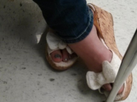 Turkish college teen candid feet foot ayak
