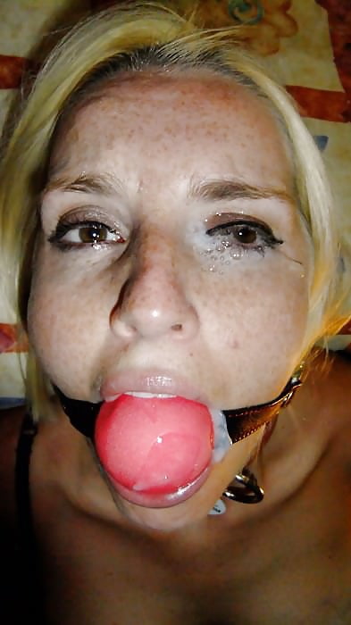 Porn image Facials for cute faces 17