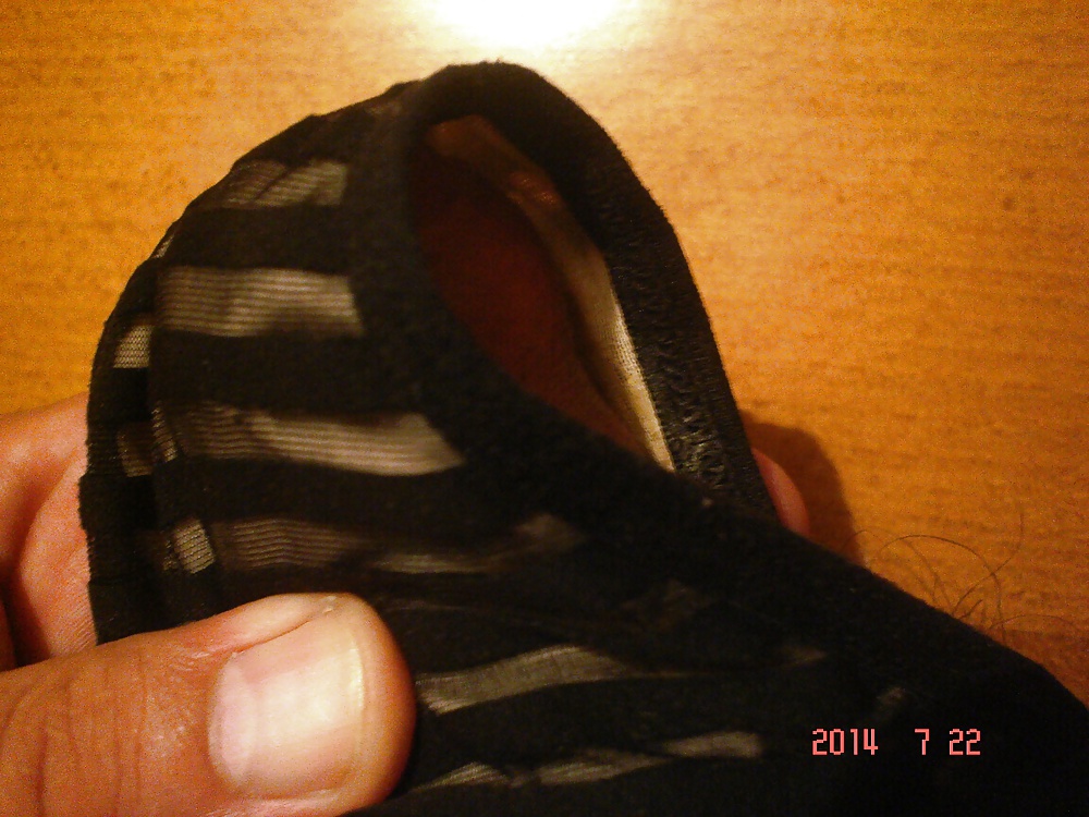 Porn image very, very little black thong my SD