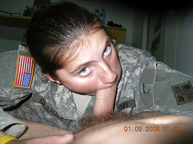 Porn image Army SPC 4 Graham doing her PLT SGT
