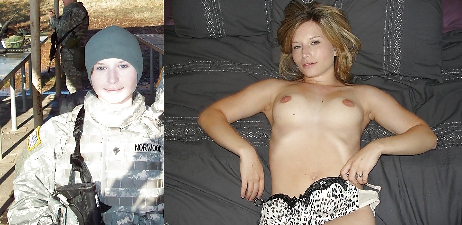 Porn image Dressed and Undressed Sluts pt10 (Military special)