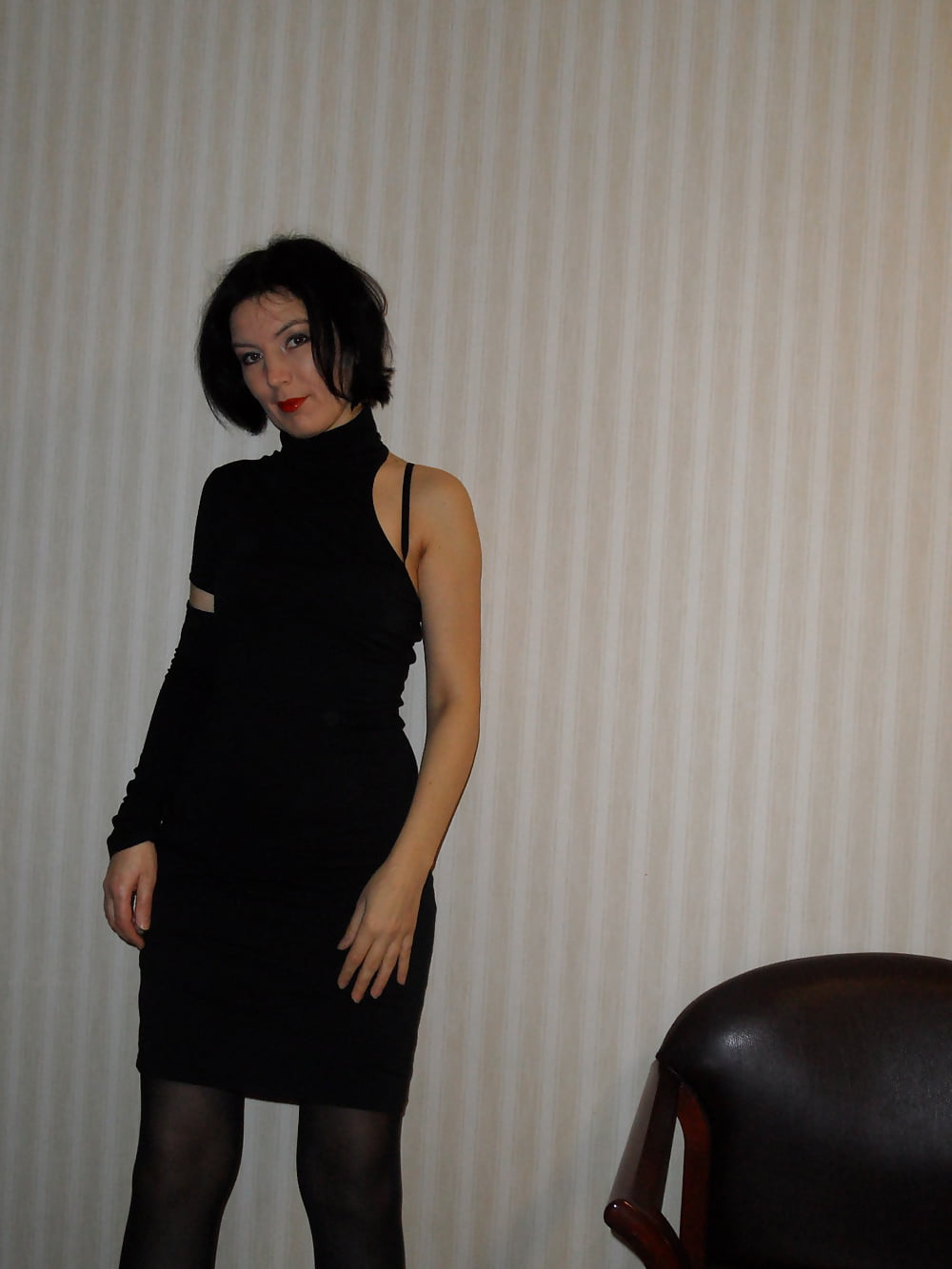 Porn image black cat