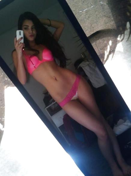 Porn image The Beauty of Amateur College Teen Self Pic