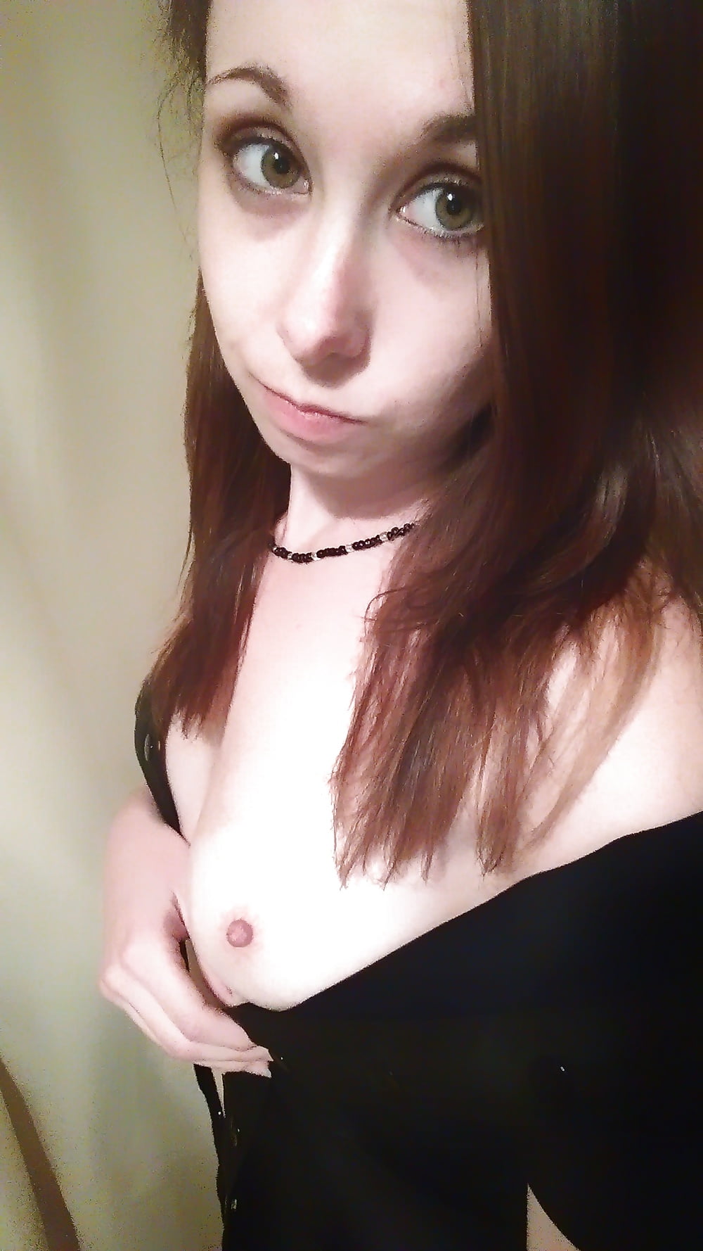 Porn image selfshot emo teen slut II