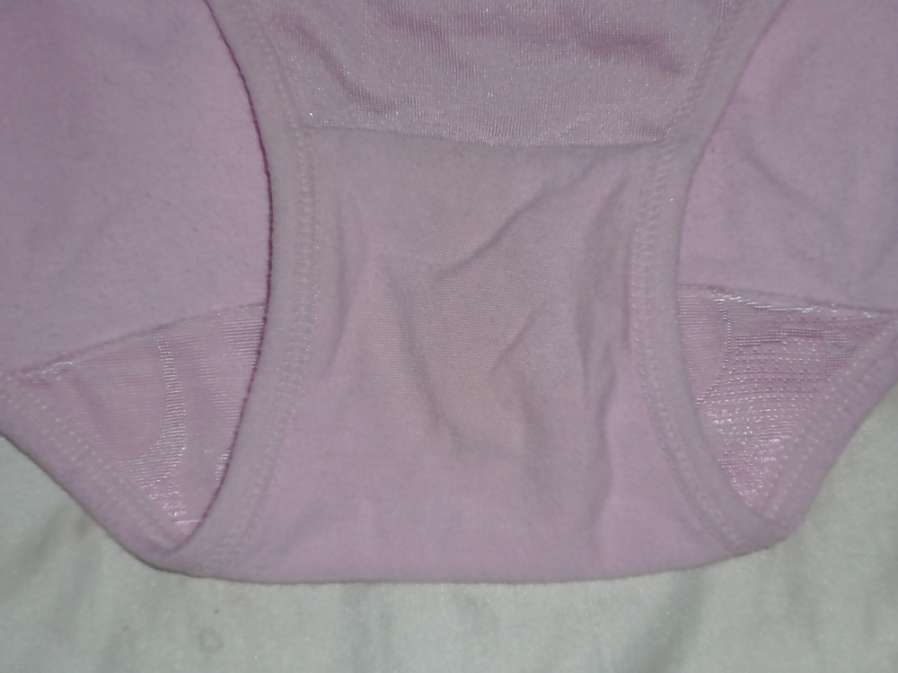 Porn image Ex-wife's 'cardboard knickers'.