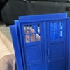Uncut playing around in a Tardis I'm making