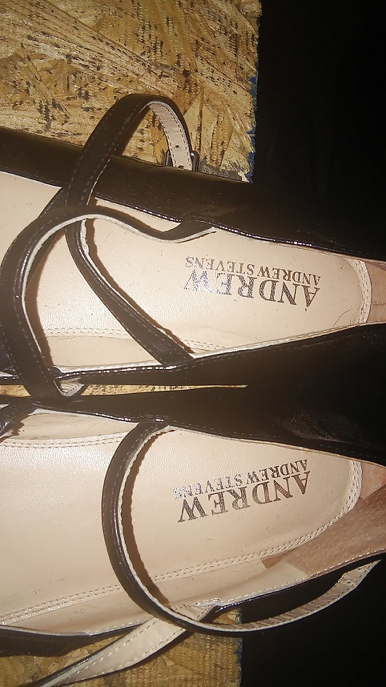 Porn image Andrew Stevens Ankle-Strap Ballet Flats