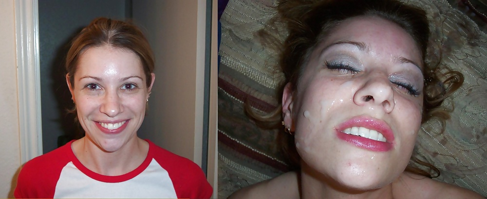 Porn image Before and after blowjobs and cumshots.