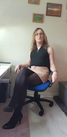 sexy black opaque tights         