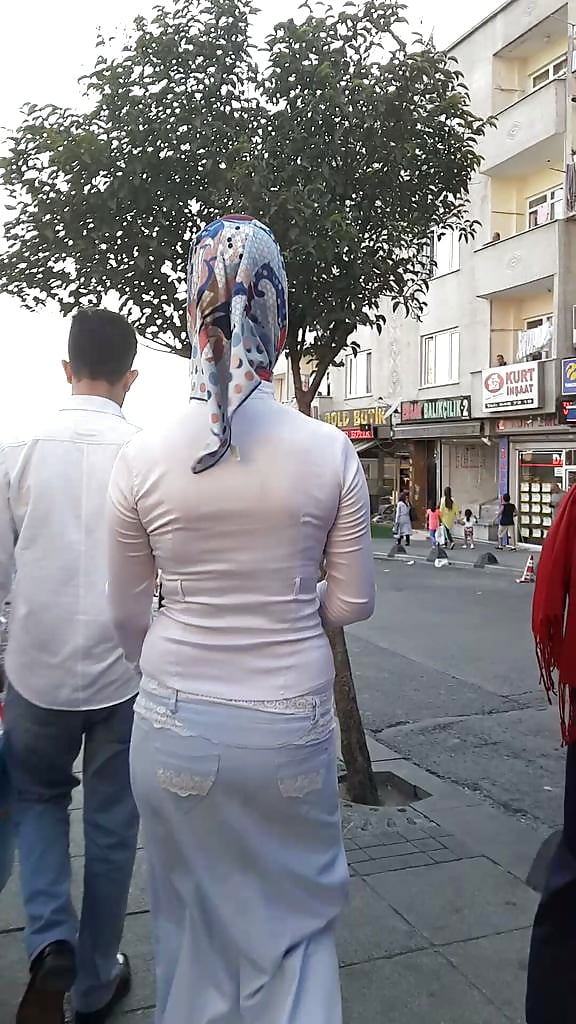 Porn image Turkish Hijab Very Sexy Hot Candid Butt