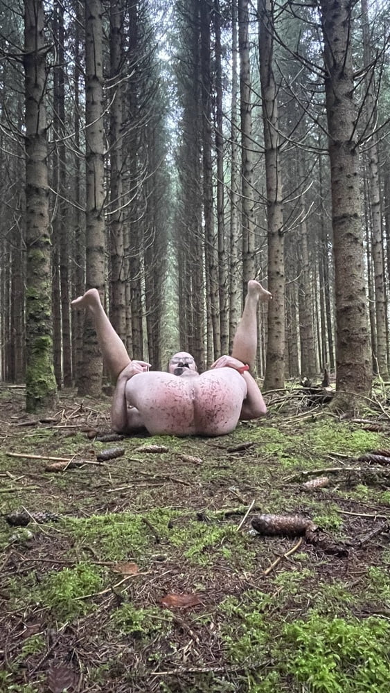 Slave Outdoor Humiliation 21 Pics Xhamster