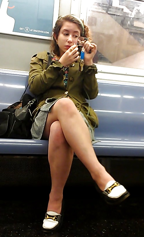 Porn image New York Subway Girls