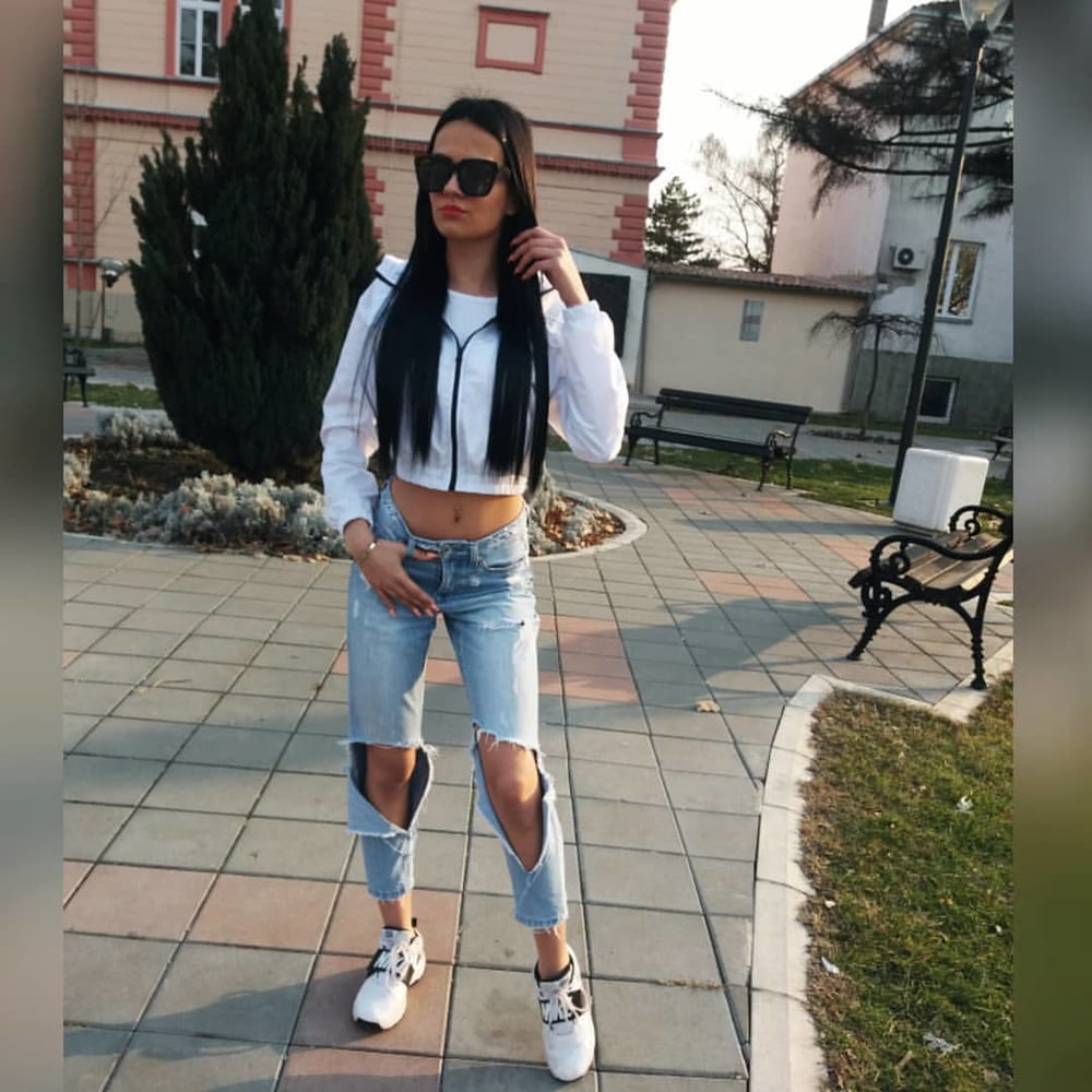 Serbian beautiful skinny whore  teen Tijana Tajsi Petrovic photo #324382472