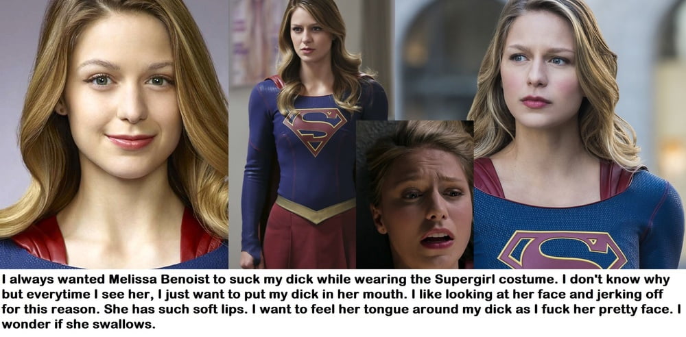 Supergirl Sucking Cock - Melissa Benoist Sucking Dick - 1 Pics | xHamster