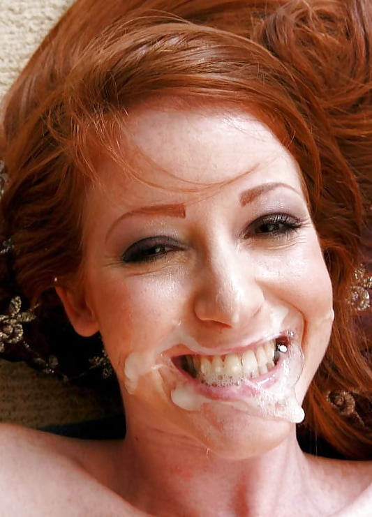 Porn image Facials for cute faces 25