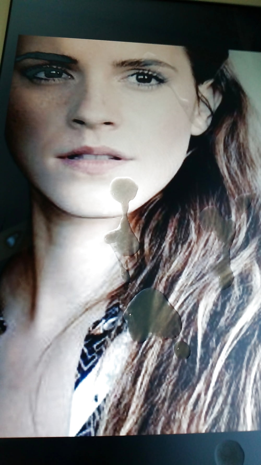 Porn image Cumtribute to Emma Watson