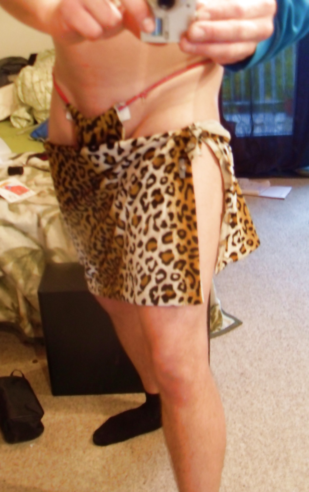 Porn image In eigenen Dessous