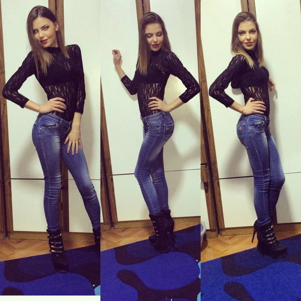 Porn image Serbian hot skinny teen Andjela Velickovic