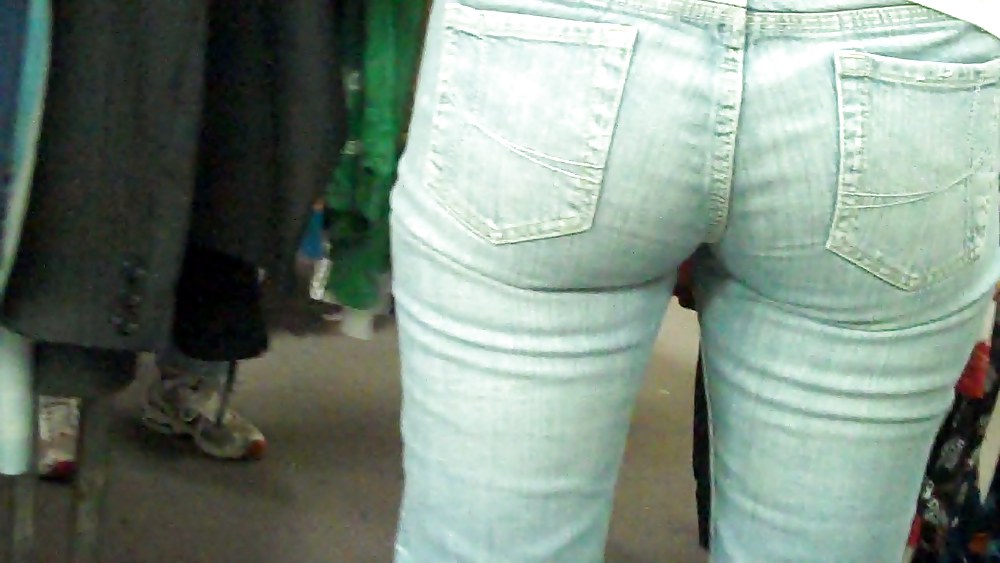 Porn image Nice ass and butt hiding behind jeans