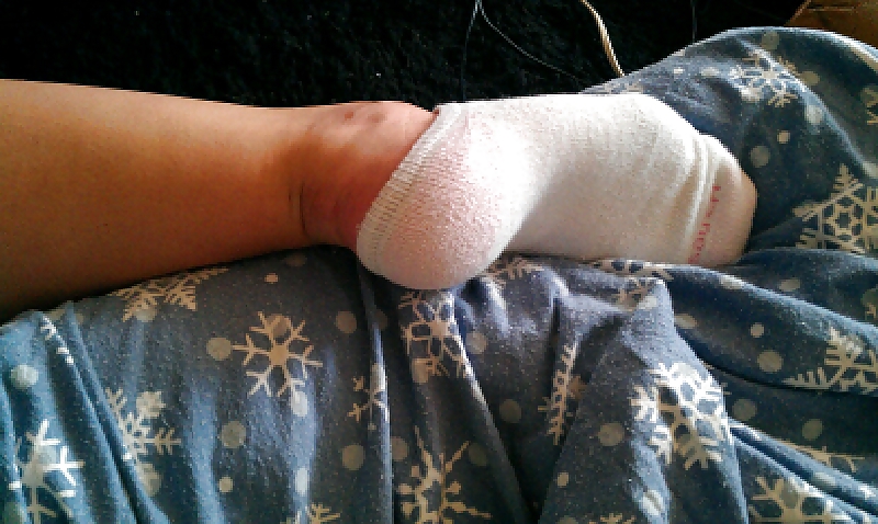 Porn image EMILY'S STINKY WHITE ANKLE SOCKS