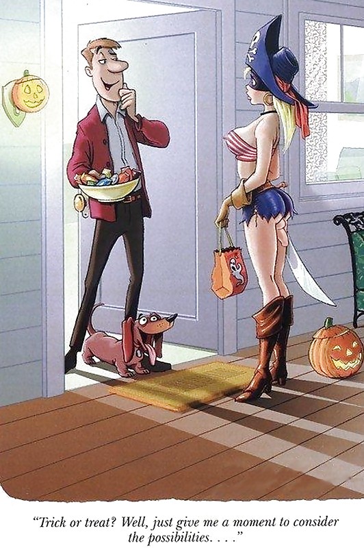 Porn image halloween hotties