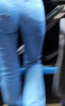 sexy legs and ass whith jeans or thight pant           