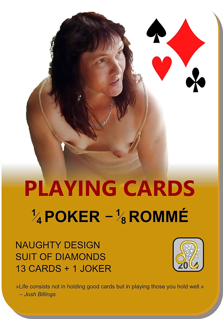 Porn image Naughty Playing Cards - Suit of Diamonds (ch-girl Edition)