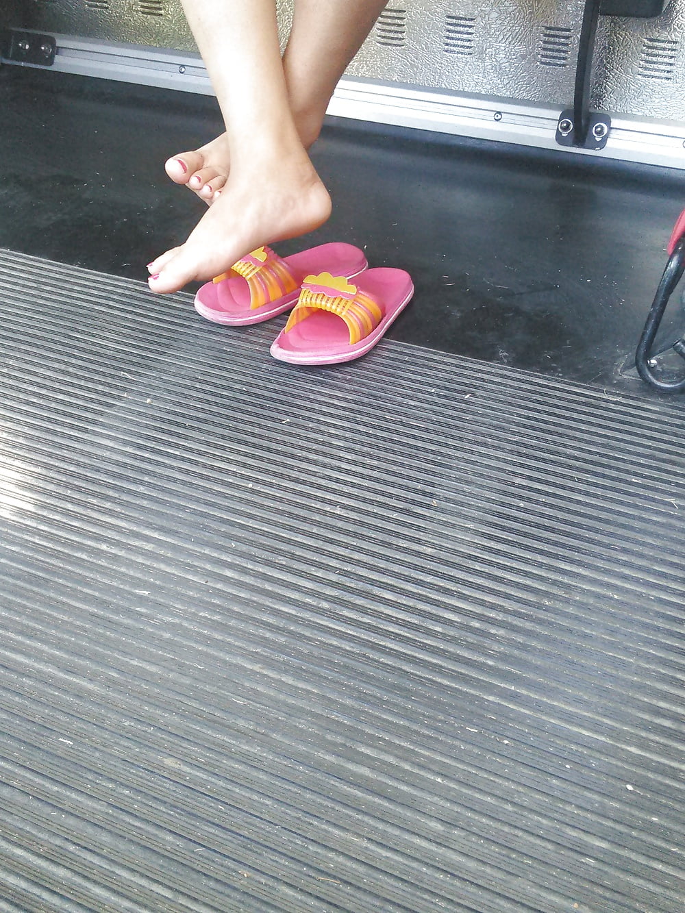 Porn image Candid Asian soles