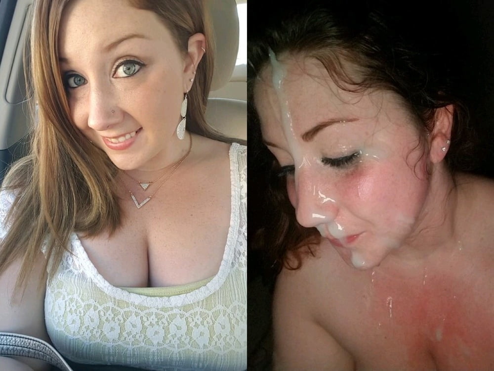 Before and After - Facial Cumshots 11 - 17 Photos 