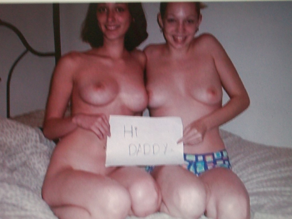 Porn image Naughty SLUTS with Signs