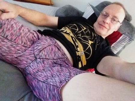 in my underwear           