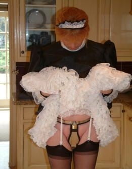 Sissy Maid In Chastity