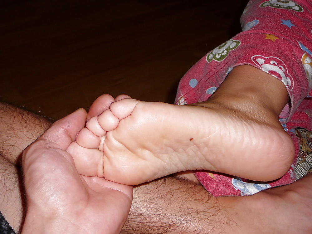 Porn image soft soles