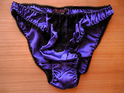Porn image Panties from a friend - blue