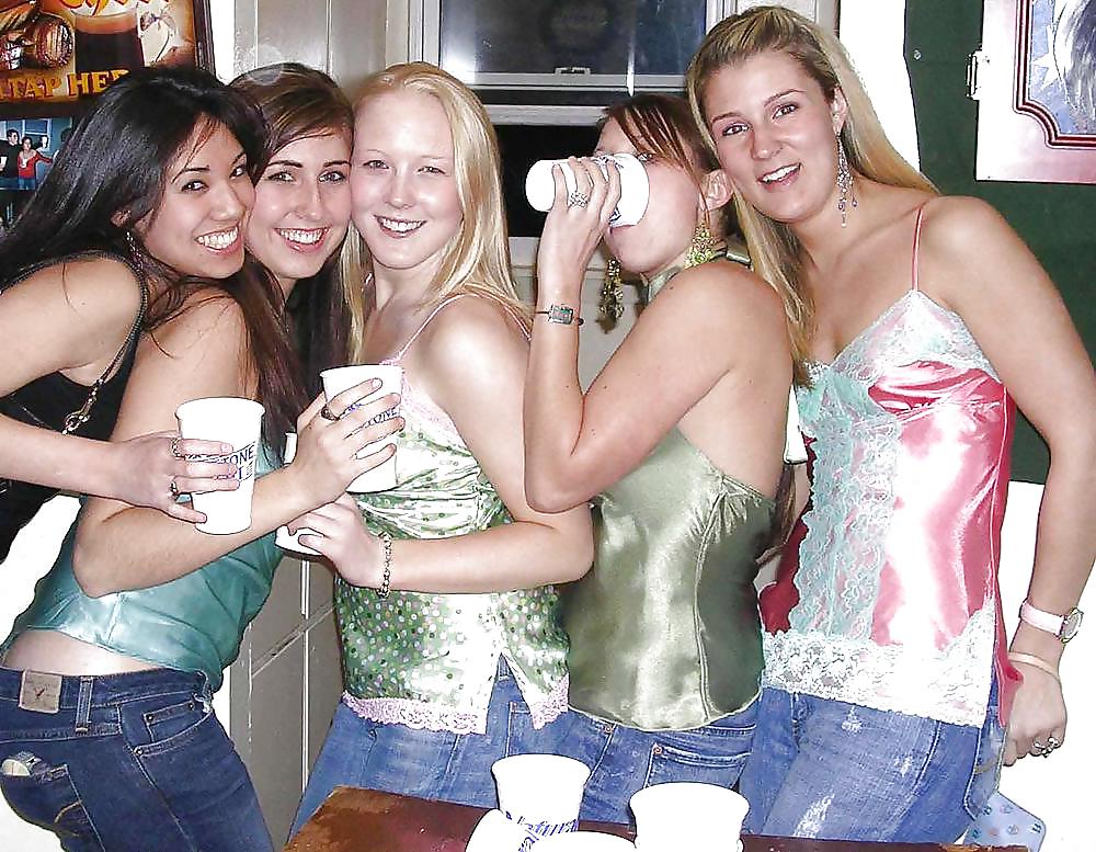 Porn image 2 or more girls in various Satin clothing