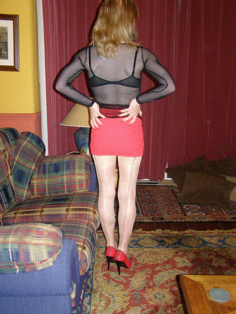 Posing in Miniskirt - 38 Photos 