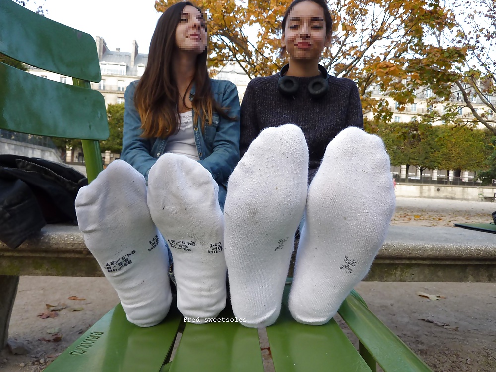 Girls socks fetish