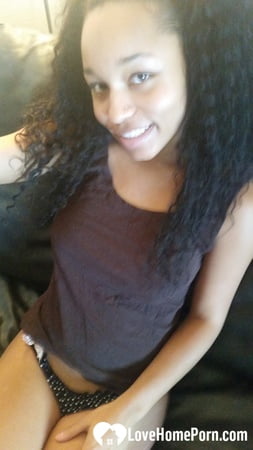 sexy chick with cute breasts seduces her fans         