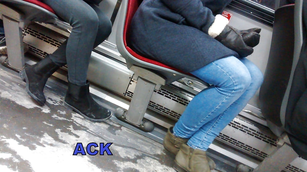 Porn image Candid legs and feet....
