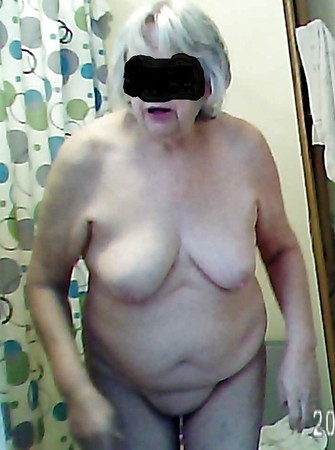 granny in shower