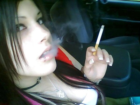 smoking teen princess