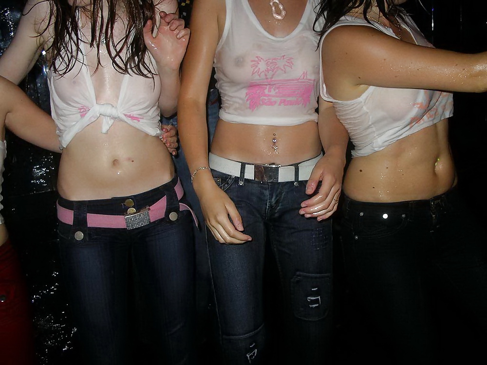 Porn image Wet Tee Shirt Contest Time!